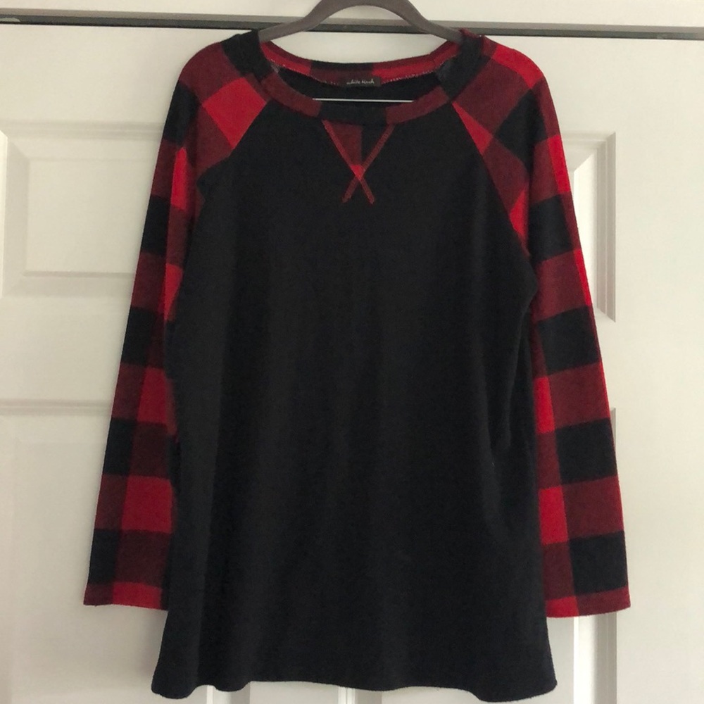 White Birch Long Sleeve Tee - L